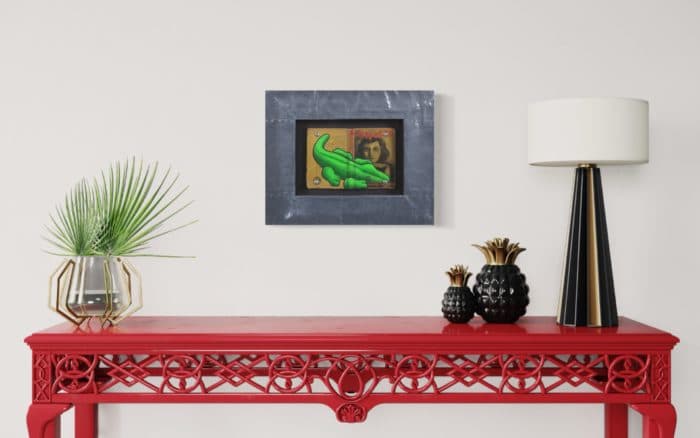 JAN BOLLAERT - 'Abducted' or 'Crocodile' - painted assemblage - Image 2