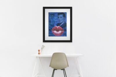 Jan Bollaert - 'Mike' - C-Print, in interior with frame