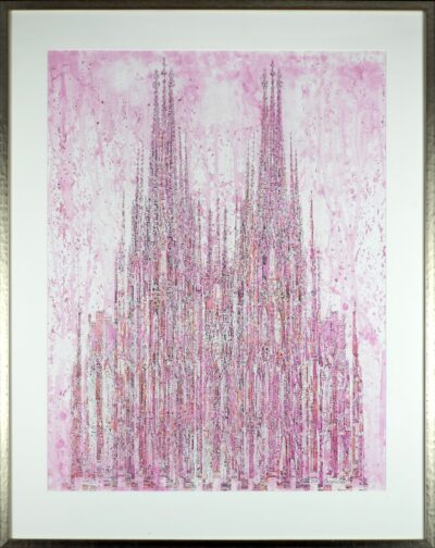 BEN HAGGEMAN - "Cologne Cathedral" acrylic