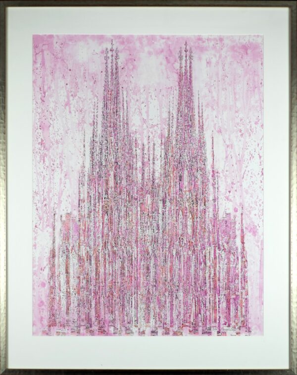 BEN HAGGEMAN - "Cologne Cathedral" acrylic