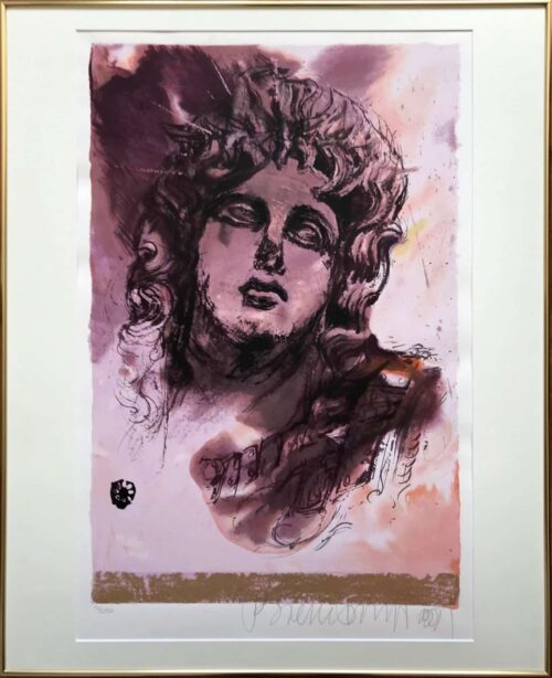 GERTI BIERENBROODSPOT - "Art of living" framed silkscreen print (Nr. 51 of 250)