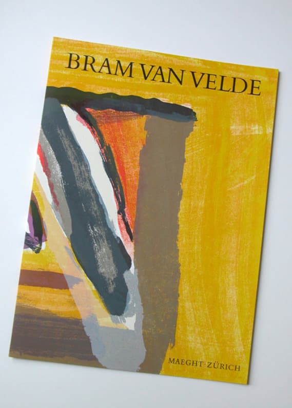 Bram van Velde - kleuren litho catalogus