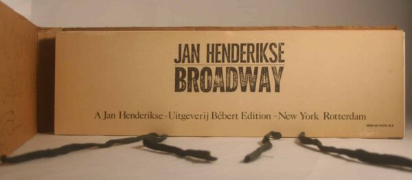 Broadway - Jan Henderikse - voorblad