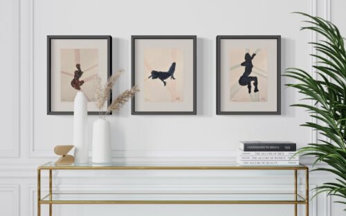 DIRK CELIS - She - impressie afmetingen in interieur