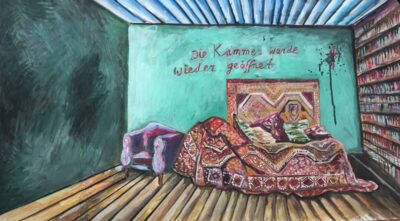 RAMON GIELING - "Die Kammer würde wieder geöfnett" - Acrylic on paper
