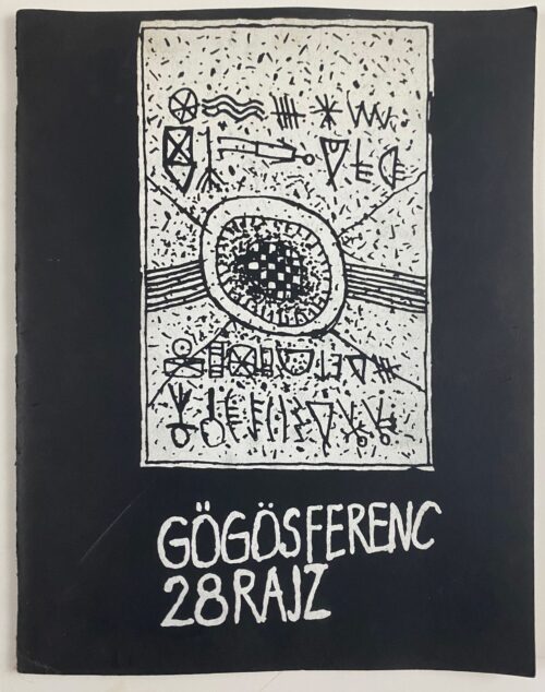 FERENC GÖGÖS - Book "28 RAJZ" with 28 woodcuts (Nr.40/60)