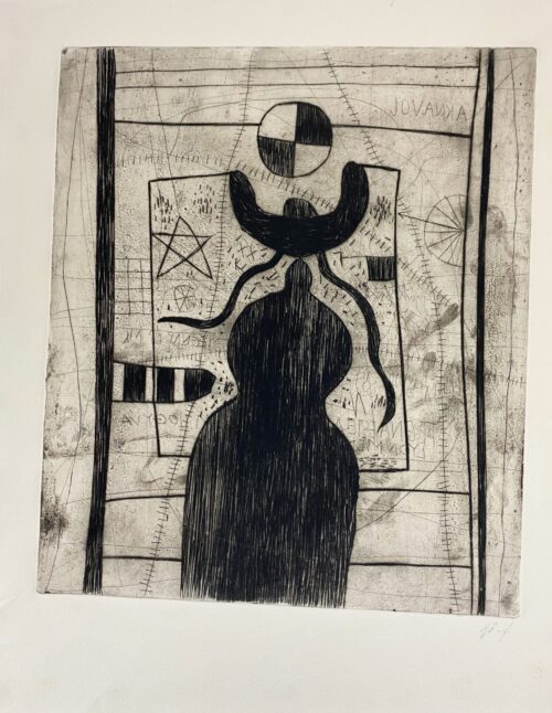 FERENC GÖGÖS - "Jovanka" - Etching