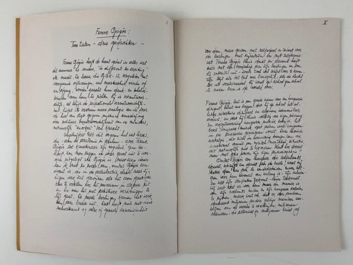 FERENC GÖGÖS – “GBK12” – bijzondere uitgave tijdschrift - Image 26