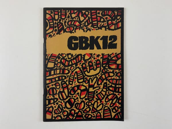 Ferenc Gögös - "GBK12" - kaft, voorkant