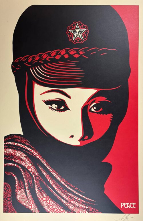 Frank Shepard Fairey - Mujer fatale - offset