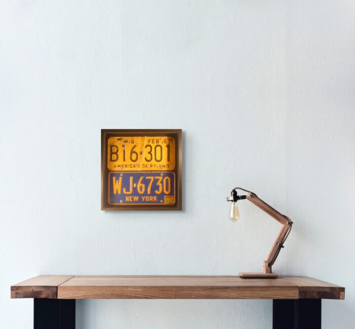 Jan Henderikse - Number plates NY - in interieur