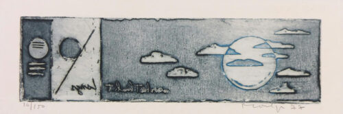 Jan Montyn - Ets - aquatint, zonder titel, nummer 16 van 150