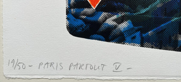 Jelis van Dolderen - 'Paris Partout V' - nummering en titel