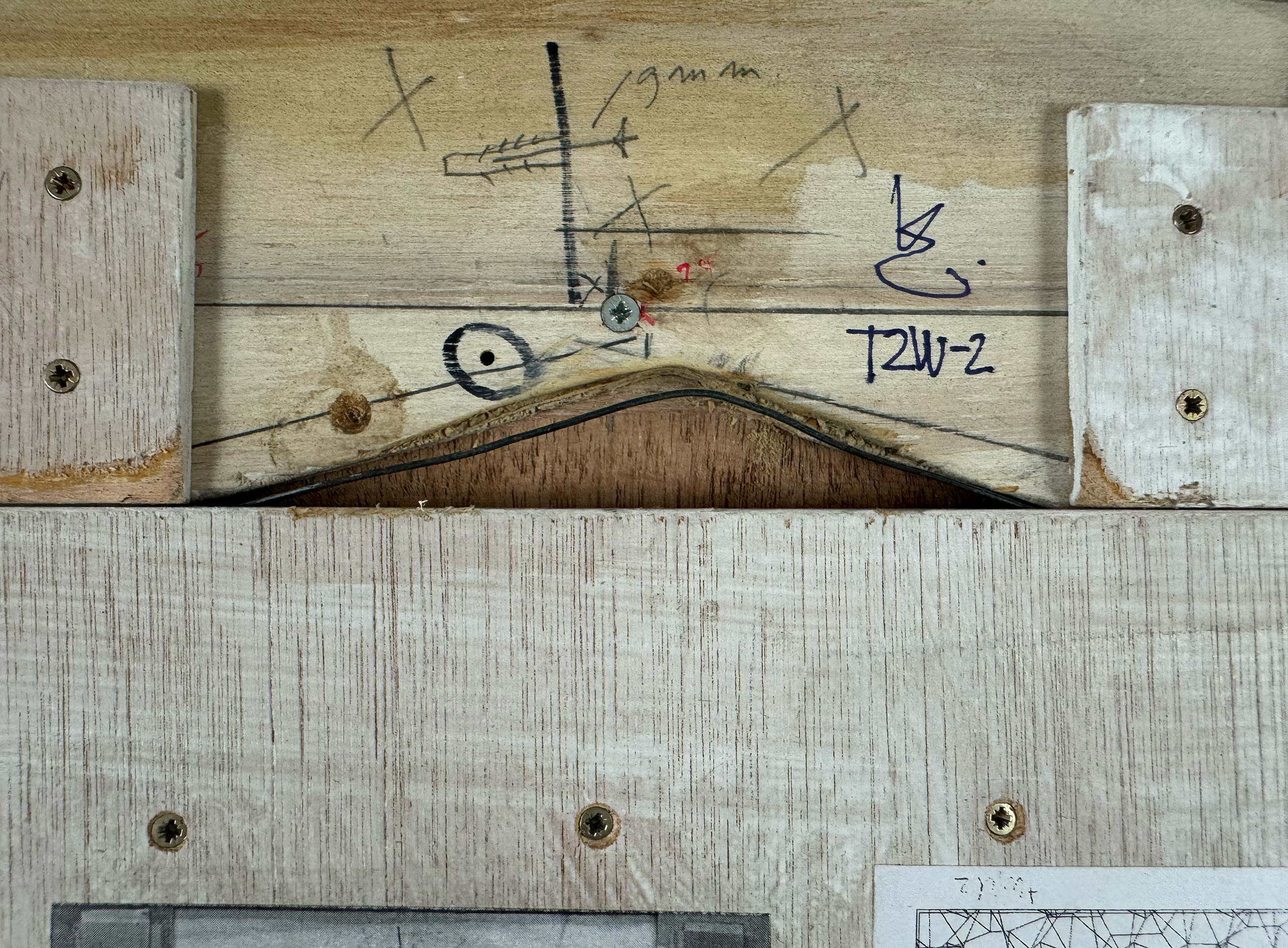 Karel Kremer - 'Relief I' sculpture in frame