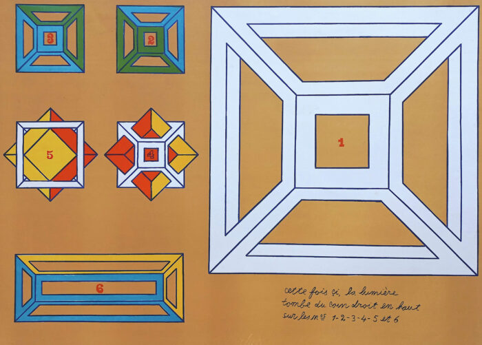 Mark Brusse - La Lumière - lithograph, image