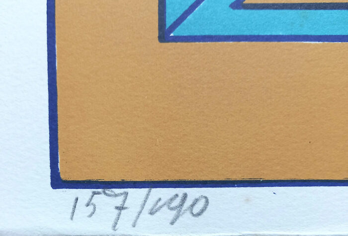 Mark Brusse - La Lumière - lithograph, numbering