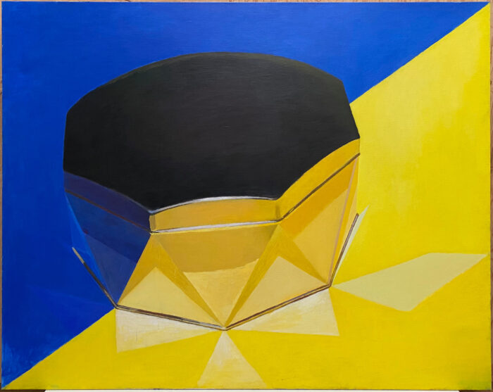 Marten Hendriks 'Kohinoor' -acrylic on canvas, very large