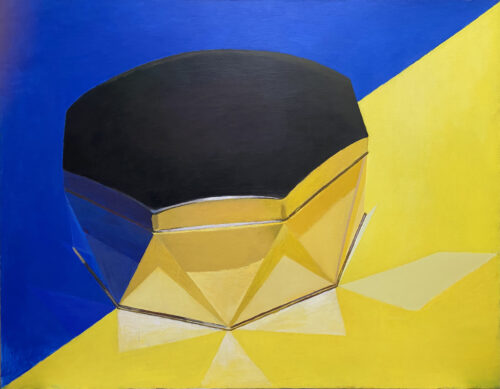 Marten Hendriks 'Kohinoor' -acrylic on canvas, very large