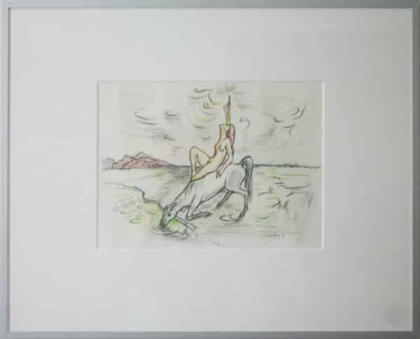 Mitsy Groenendijk tekening "Sirene"