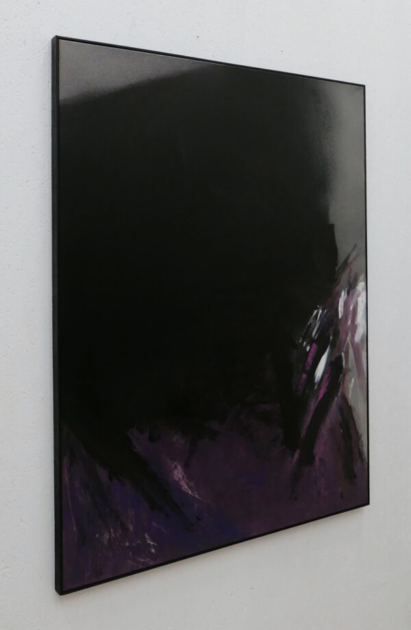 Paul Corvers - Zonder titel - Groot werk in acrylverf op canvas - impressie aan wand