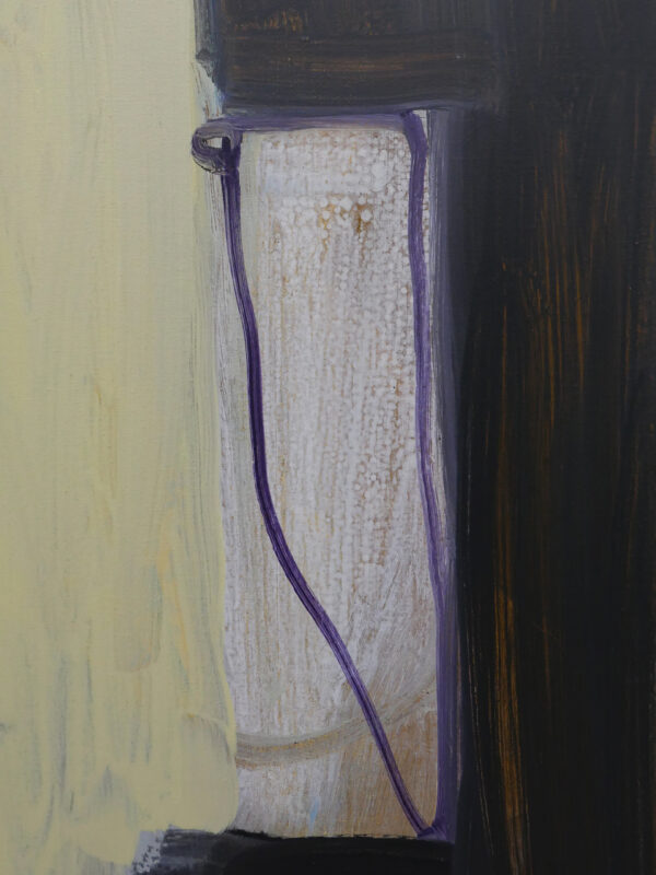 Paul Corvers - ZT - Acrylverf op canvas, detail