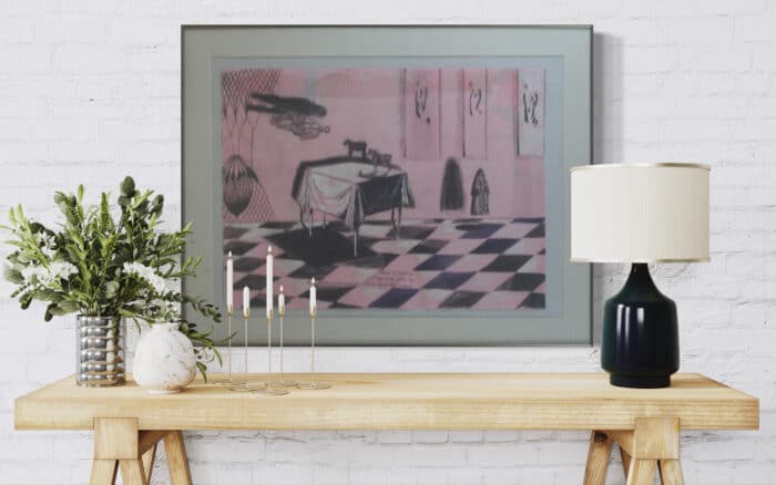 Paul Klemann - "Here we can see the cloth"- Impressie interieur