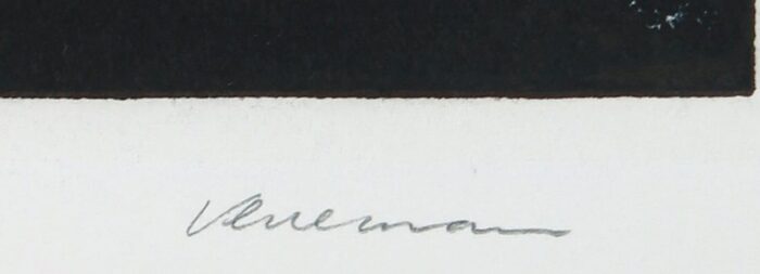 Peer Veneman - Ets zonder titel (groot) - signatuur