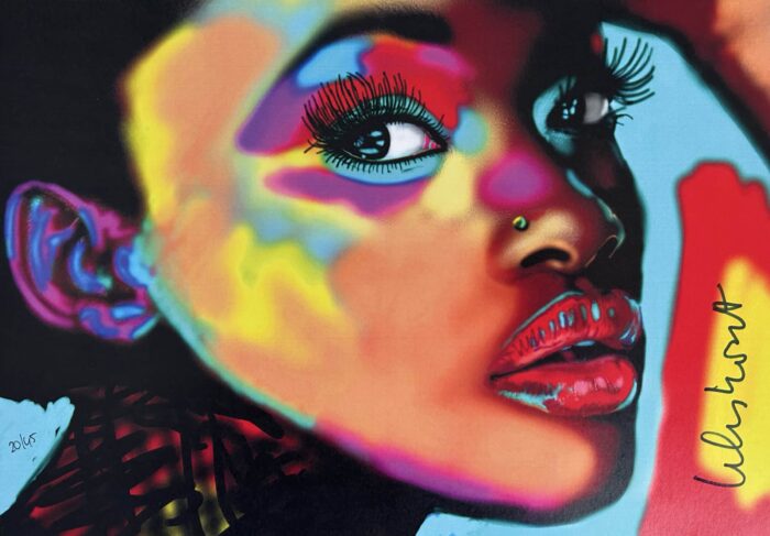 PETER KLASHORST - Hand signed Offset print 'Pop Art II'