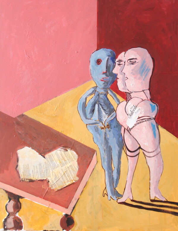 Ramon Gieling - 'Conspiracy' - Acrylic on canvas