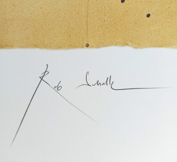 Rob Scholte - 'Rob Scholte' - large silkscreen print - signature