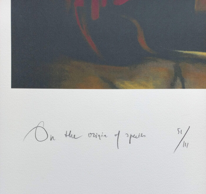 Rob Scholte - 'On the Origin of Species' - titel, nummering