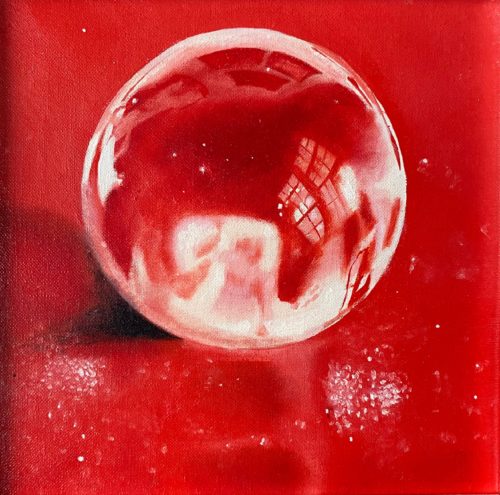 BEN BODT - "the glass ball" - oils on linen