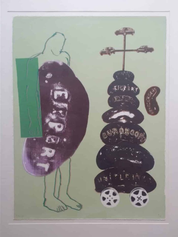 ELIZABETH DE VAAL - Lithograph "Burohoofd" (Nr. 9/15)