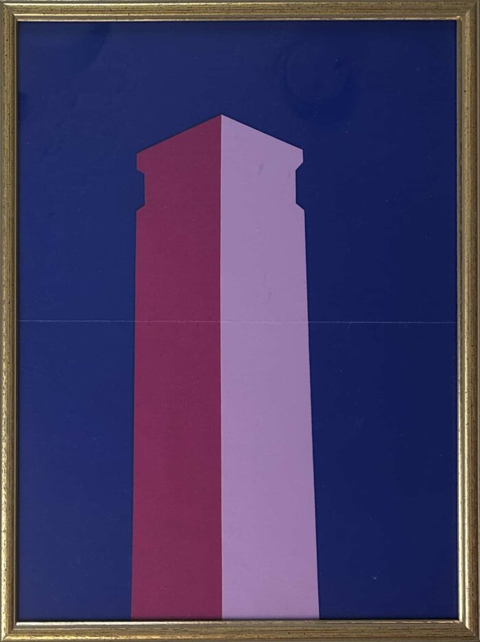 MARTIN VAN VREDEN - Silkscreen print, in frame