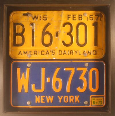 JAN HENDERIKSE - "Number plates NY"
