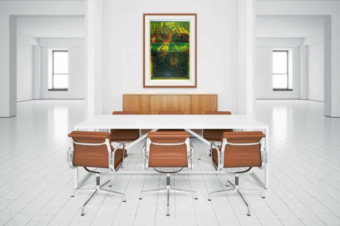 Rob Scholte - Thomas A. Edison - impressie in interieur met lijst