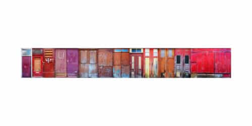 Bram Boeckhout - 'Rode deur' - foto collage