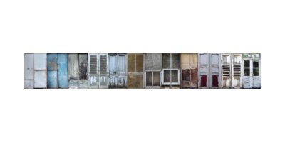 Bram Boeckhout - 'Witte deur' - foto collage